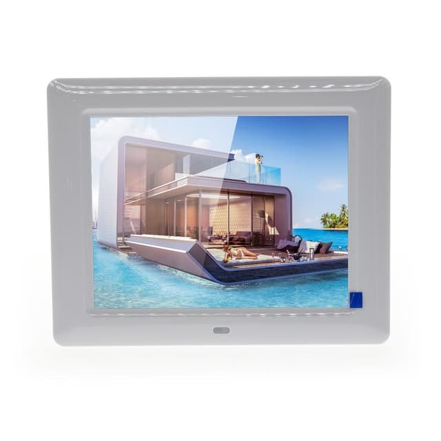 Crony 7 Inch HD Digital Photo Frame, 10GB Storage, Supports Remote Control Player Stereo MP3 Time