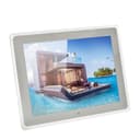 Crony 12inch Photo Frame Best Video Photo Frame, HD Digital Picture Frame Supports Music, Video & Film -White