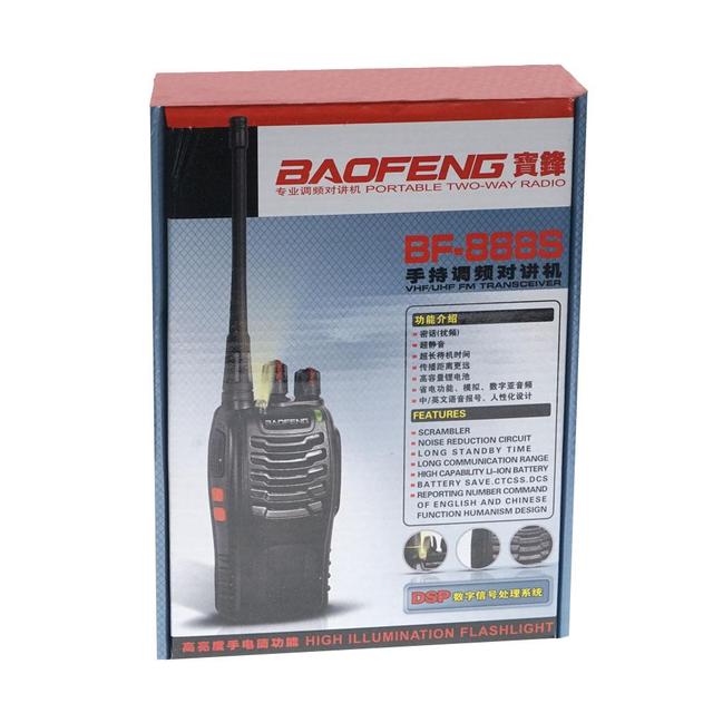 جهاز لاسلكي ( 5W ) 8 قطع Baofeng -   Walkie Talkies BF-888S  Handheld Two Way Radios Battery and Charger - SW1hZ2U6NjEyMTAz