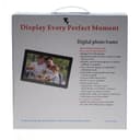 CRONY 12inch Photo Frame HD Digital Picture Frame Supports Music, Video & Film | Black