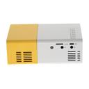 Crony YG300  LED Projector 400-600 Lumens 320 x 240 Pixels 1080P Home Media Player With Remote Control -Yellow - SW1hZ2U6NjEyOTk0