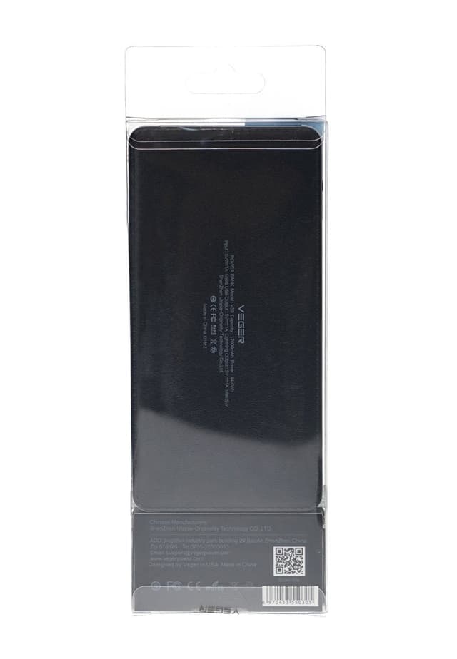 Veger 12000mAh Power Bank for Smart Phones - V59