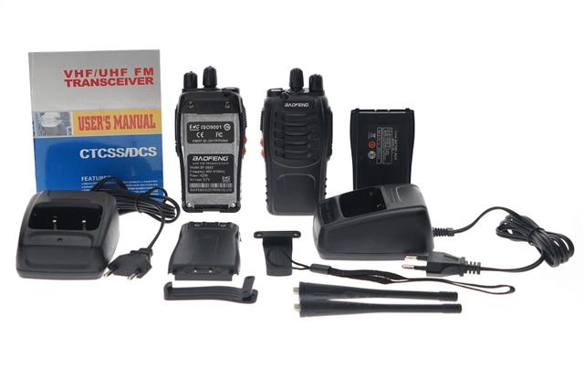 جهاز لاسلكي ( 5W ) 8 قطع Baofeng -   Walkie Talkies BF-888S  Handheld Two Way Radios Battery and Charger - SW1hZ2U6NjEyMTA1