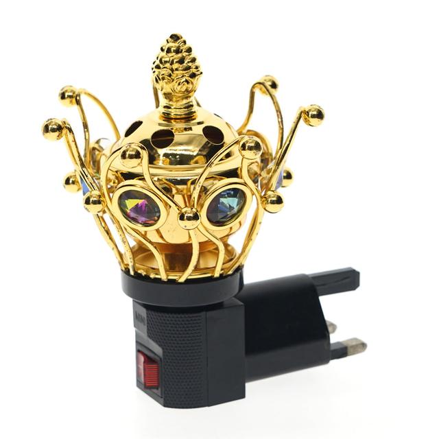 مبخرة إلكترونية M-13 Incense Burner Plug Portable Mini Electric Bakhoor Burner Incense - CRONY - SW1hZ2U6NjAxOTcx