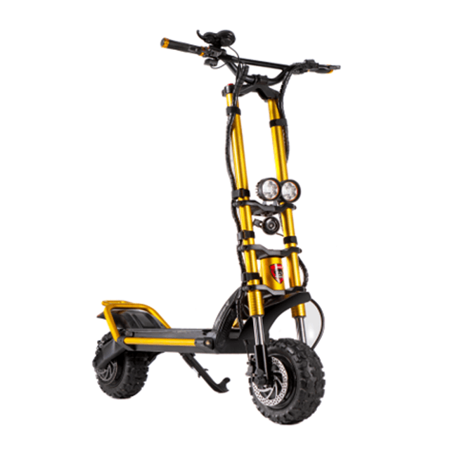 سكوتر كهربائي قياس 11 انش بسرعة 100km/h لون أصفر electric scooter - Crony