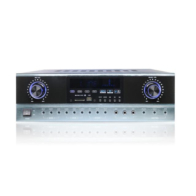 CRONY AV8600 Professional system Amplifier with BT sound system power amplifier home audio amplifier 120w with coaxial and optical input - SW1hZ2U6NjE0MzQ4