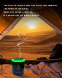 مبخرة كهربائية صغيرة قابلة للشحن كروني CRONY 004 Round Bukhoor electric bakhoor Luxury Incense Burner