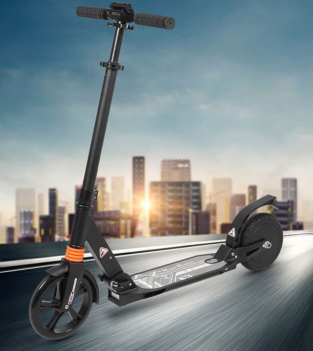 CRONY C2 200W 4AH Children Aluminium Folding Scooter, Max Speed 15KM/H, Distance 6-10KM, Easy Foldable , Shock Absorption Front & Rear