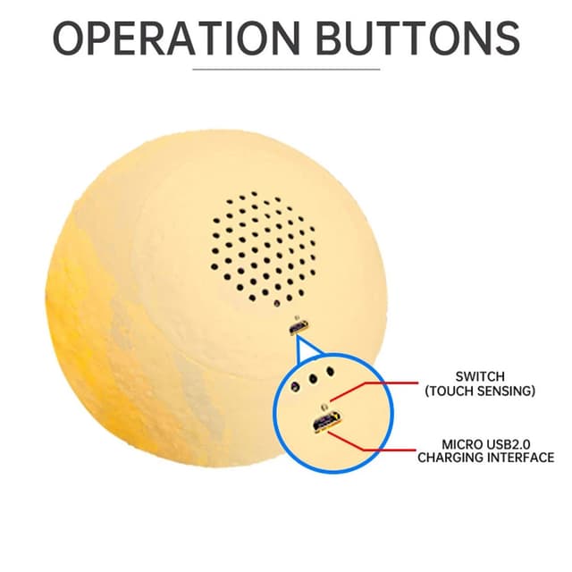 مكبر صوت للقرآن الكريم Crony - Quran player SQ170 touch light lamp quran speaker