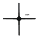 جهاز هولوجرام 300000 ساعة يعرض الصور والفيديو 3 D كروني CRONY holographic 3D Advertising Display