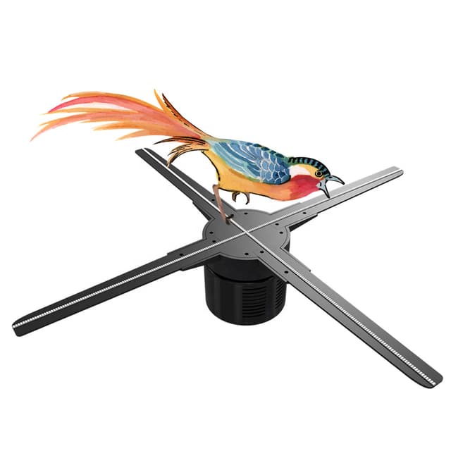 جهاز هولوجرام 300000 ساعة يعرض الصور والفيديو 3 D كروني CRONY holographic 3D Advertising Display