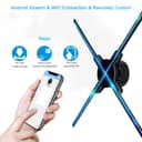 جهاز هولوجرام 300000 ساعة يعرض الصور والفيديو 3 D كروني CRONY holographic 3D Advertising Display