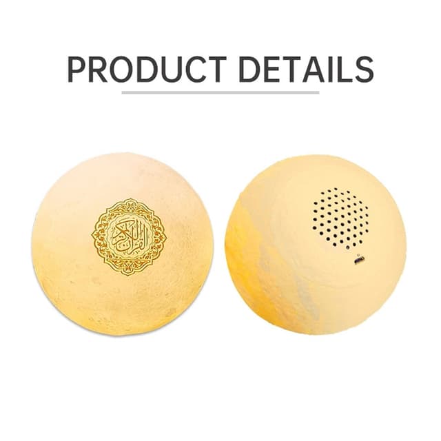 مكبر صوت للقرآن الكريم Crony - Quran player SQ170 touch light lamp quran speaker