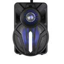 CRONY RX-1225B Portable party speaker 12 inch bull LED portable speaker