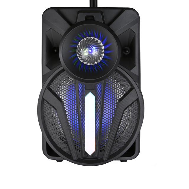 CRONY RX-1225B Portable party speaker 12 inch bull LED portable speaker