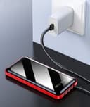 باور بانك 4في1 10000mah اسود L15 Power Bank with Built-in 4 Cables - CRONY - 219375