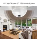 كاميرا مراقبة بانورامية 960p كروني CRONY Wi-Fi Globe 960p Wireless Panoramic Vr Camera