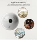 كاميرا مراقبة بانورامية 960p كروني CRONY Wi-Fi Globe 960p Wireless Panoramic Vr Camera