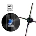 Crony 5D 50" holographic LED fan AD Hologram Advertising Display With APP WIFI Adve ADrtising Display Holographic Imaging Naked Eye Fan