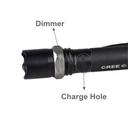 كشاف ليد يدوي بقوة 5 واط High Power Multifunction LED Tactical Flashlights - Crony - SW1hZ2U6NjAyMTIw