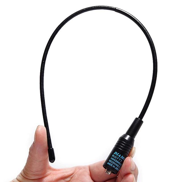 هوائي راديو السيارة ثنائي الاتجاه 10 واط كروني Crony RH771 SMA Female Dual Band Flexible Antenna