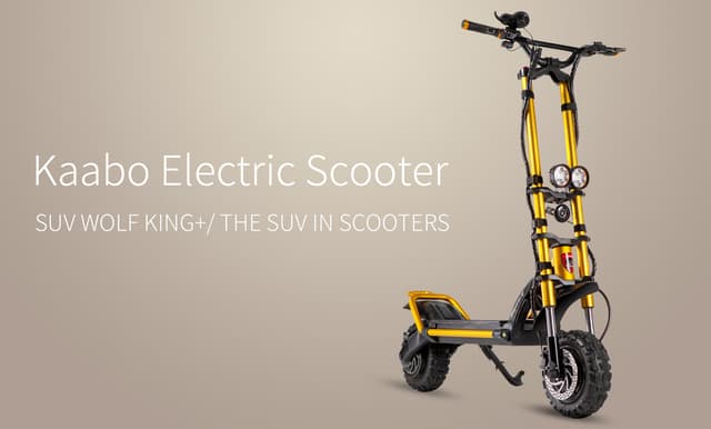سكوتر كهربائي قياس 11 انش بسرعة 100km/h لون أصفر electric scooter - Crony