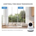 carecam CRONY NIP-26 1080p WiFi Home Smart Camera, Indoor Security Surveillance with Night Vision, Monitor with iOS, Android App, Compatible with Google Home