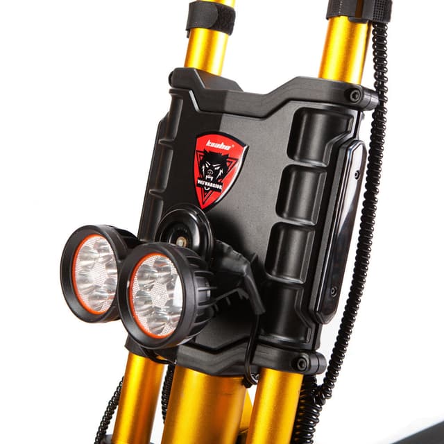 سكوتر كهربائي قياس 11 انش بسرعة 100km/h لون أصفر electric scooter - Crony