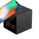 كاميرا مراقبة مخفية مع ساعة رقمية وشاحن وايرلس كروني Wireless Smart camera with Wireless charger clock Phone Charger WIFI - SW1hZ2U6NjEyNDI3