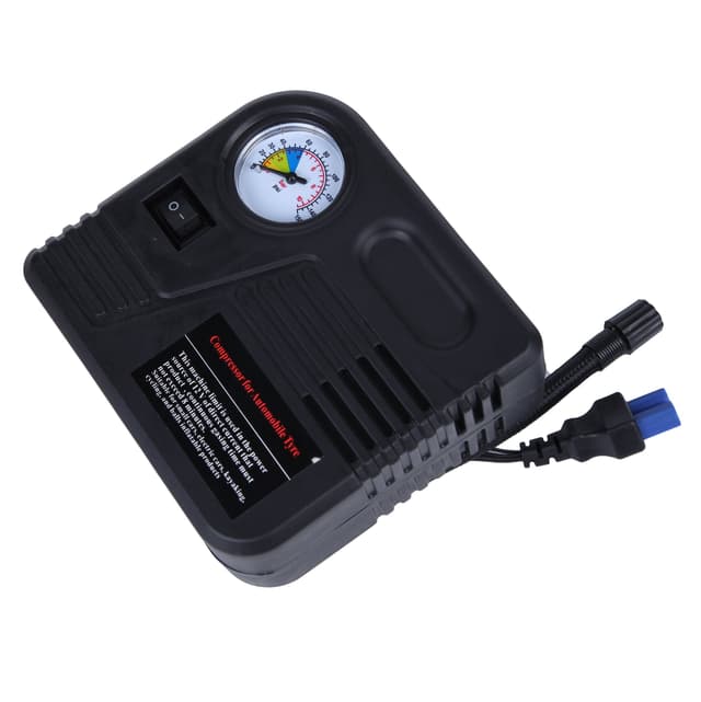 شاحن اشتراك بطارية السيارة مع منفاخ هواء للاطارات كروني Crony D16 KM-09 Air Compressor with Auto Car Jump Starter