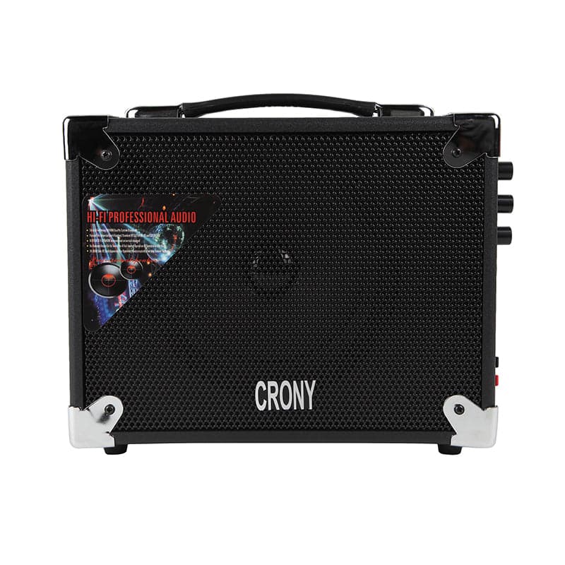 Crony S-006 Que Outdoor Speaker Party Machine Karaoke System with Wireless Microphone