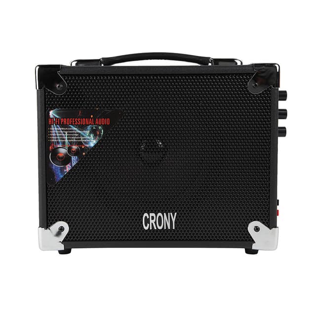 Crony S-006 Que Outdoor Speaker Party Machine Karaoke System with Wireless Microphone - 636415