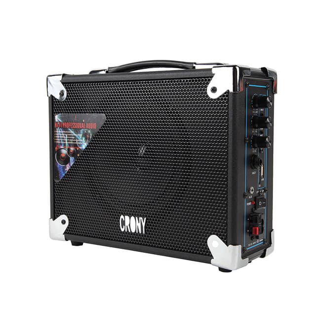 Crony S-006 Que Outdoor Speaker Party Machine Karaoke System with Wireless Microphone