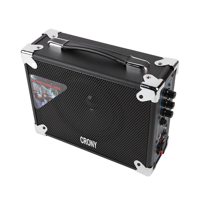 Crony S-006 Que Outdoor Speaker Party Machine Karaoke System with Wireless Microphone