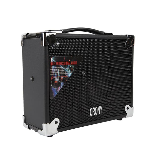 Crony S-006 Que Outdoor Speaker Party Machine Karaoke System with Wireless Microphone - 220324