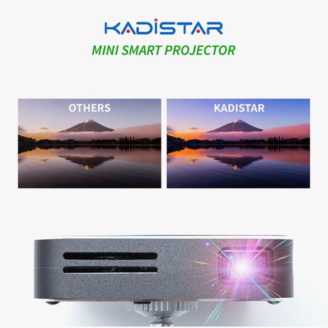 Crony KADISTAR D05-E-O Projector High quality mini media projector wallpaper projector - SW1hZ2U6NjE1MjU5