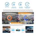 كاميرا مراقبة بانورامية 1080p كروني CRONY 4MP Panoramic Camera