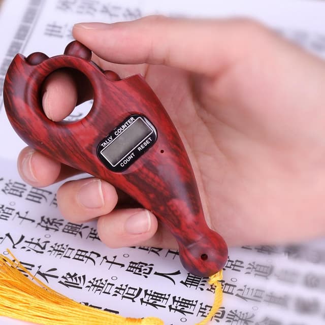 مسبحة الكترونية كروني CRONY Buddha Tasbeeh mechatronic counter