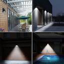 CRONY Solar Powered LED Wall Light 30 LED Motion Sensor led solar lights outdoor super bright house Outdoor Wall Light - SW1hZ2U6NjAxODAw