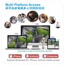 كاميرا مراقبة لاسلكية  كروني Camera dual light HD night vision wireless أبيض Crony