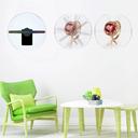 مروحة 3d بتقنية الهولوجرام 30سم كروني CRONY AD30 3D Hologram Fan