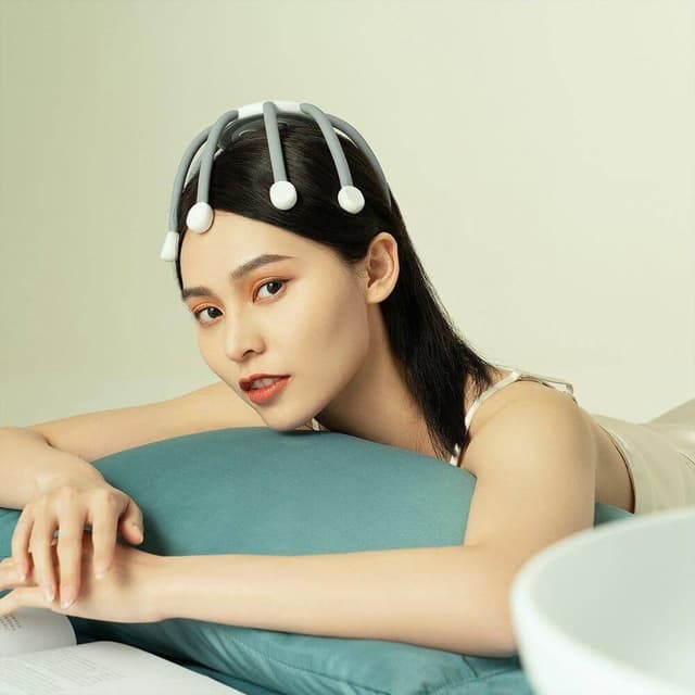 جهاز مساج الرأس الاسلكي Portable Wireless Electric Head Massager