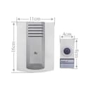 جرس باب لاسلكي RL-3971 Wireless doorbell  Wireless Door Chime - CRONY
