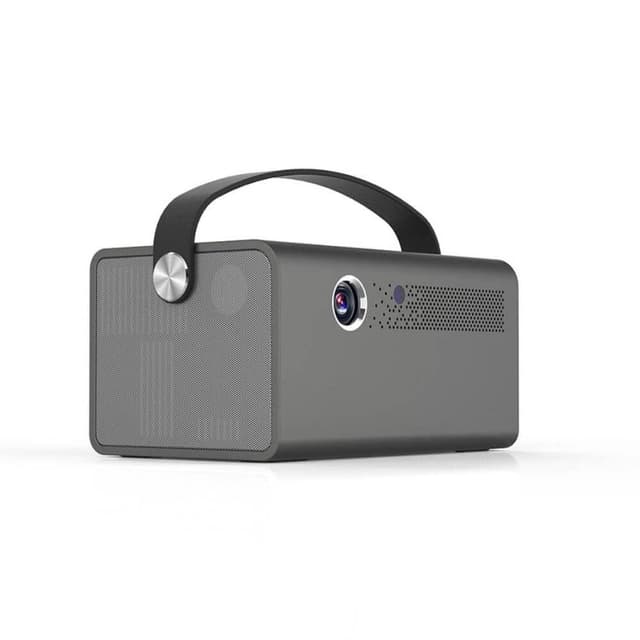 بروجكتر لاسلكي أندرويد 15600 مللي أمبير V7pro Hd 1080p 3d Projector with Bt Speaker