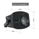 ليزر حفلات 13 واط كروني Crony Big Pattern Laser light RGB Projector