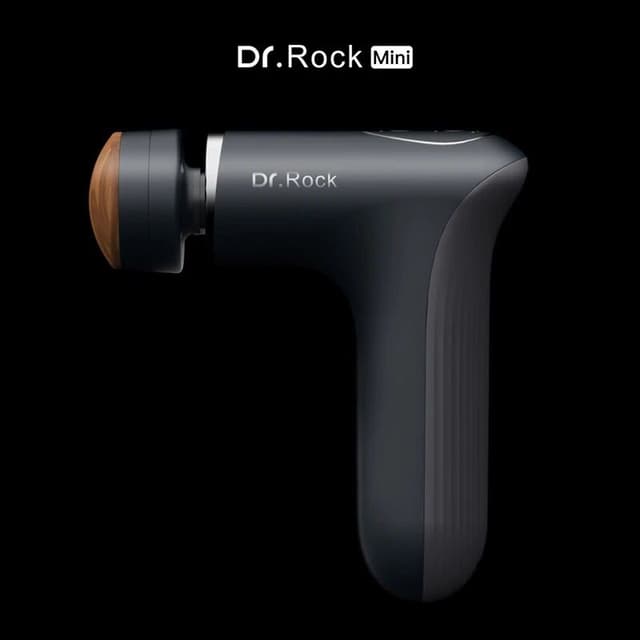 مسدس مساج حراري لتدليك الوجه و العضلات Dr.Rock Mini BianStone Infrared Heating Massage Gun