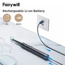فرشاة اسنان كهربائية ذكية Fairywill E11 Sonic Electric Toothbrush with 8 Bursh Heads Travel Case
