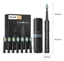فرشاة اسنان كهربائية ذكية Fairywill E11 Sonic Electric Toothbrush with 8 Bursh Heads Travel Case