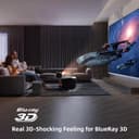 بروجكتر باينتك سنيمائي محمول Byintek Smart 3D DLP Projector UFO U70 Pro و بمقاس عرض 180 إنش
