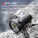 Imalent MR90 Super Bright Flashlight 50,000 Lumens